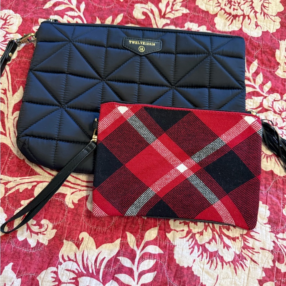 Black and Red Women's Bag Set